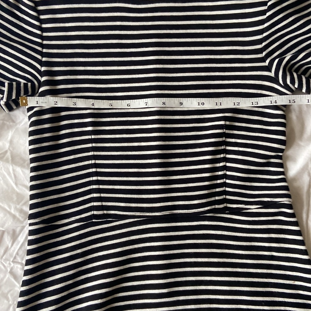 EUC Madewell Striped Skater Dress - Picture 7 of 10